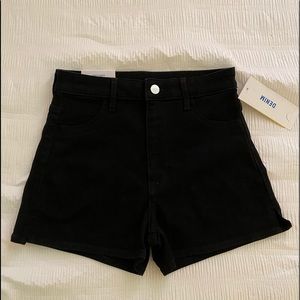 Black high waisted shorts *Brand new* with tags!